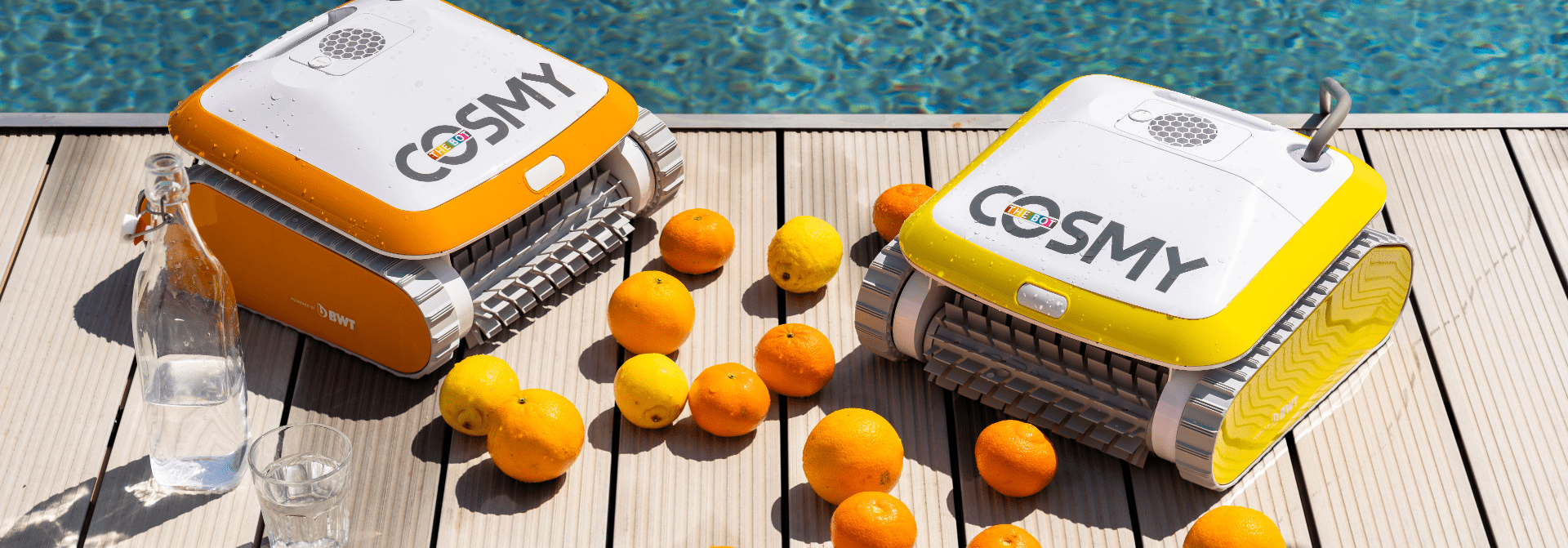 robot cosmy orange et jaune